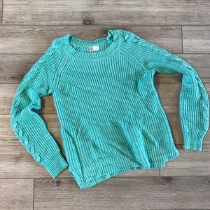 SO, Crewneck Sweater, Juniors Medium